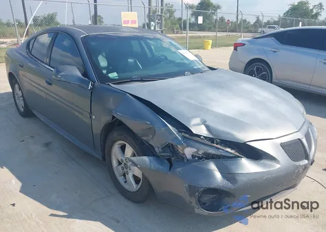 2006 Pontiac Grand Prix z USA, uszkodzony, nr VIN 2G2WP552861201854